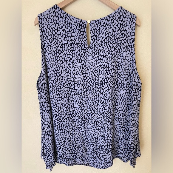 EUC Donna Karan 2 Layer Blouse - Picture 2 of 8